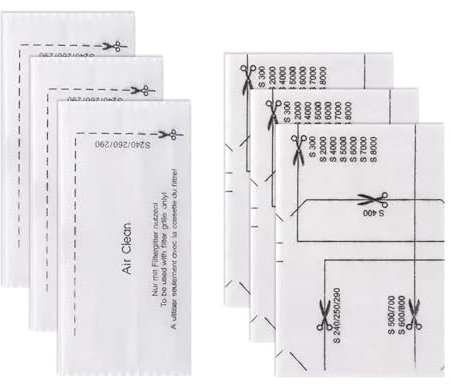 3 Pack Vacuum Cleaner Filters for Miele Compatible with C1/C2/C3, Compact Classic C1, Dynamic U1, S200-S899, S2000-S8999, Motor Protection Filters for Cleaner Performance and Air Filtration