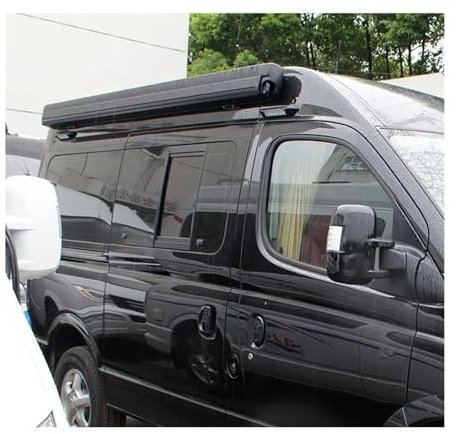 Large Retractable Auto Camper Tent Trailer Van Car Side Awning 4m For Cars Outdoor With Led Light
