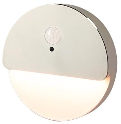 Genérico Lámparas de Pared con Batería Recargable - Apliques de Pared Inteligentes con Luz Nocturna,Iluminación Ambiental Sin Cables Con Batería Para Pasillo Baño Habitación Y Debajo De Muebles