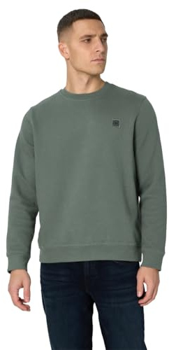 Street One MEN Herren Sweatshirt mit 3D-Struktur
