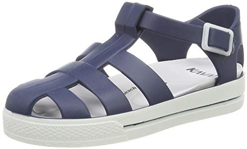 Kavat Unisex-Kinder Sand Geschlossene Sandalen, Blau (Blue 989)