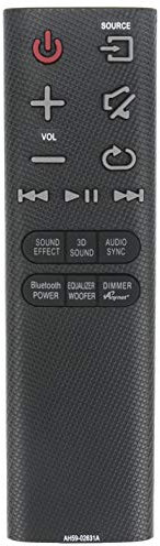 ALLIMITY Télécommande remplacée pour Samsung Soundbar HW-H450 HW-HM45 HW-HM45C HW-H7500 HW-H7501 HW-HM45C/ZA HW-H450/ZF HW-H450/XN HW-H450/TK HW-H450/XU HWH450-EN