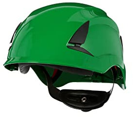 3M SecureFit Schutzhelm, X5504NVE-CE, nicht belüftet, grün, CE