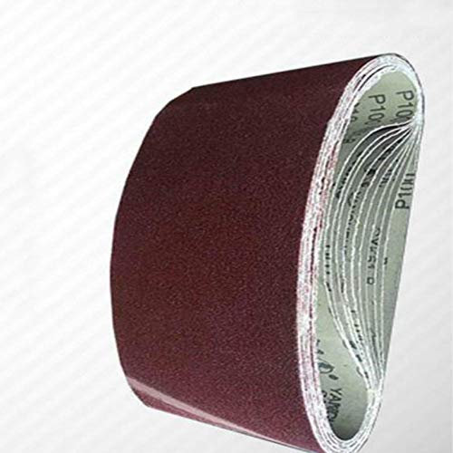 915 * 100mm 60-240mesh lijadora de banda lijadora de papel para lijadora de banda lijadora de rueda bandas 10 unids/lote, 180 malla A