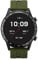 Sekonda Smart Watch da uomo da 45 mm con cardiofrequenzimetro e monitoraggio del sonno, attività quotidiana, sport, musica, meteo e funzioni messaggi, con cinturino in gomma., cachi, misura unica,