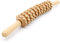 Masseur Anti-cellulite En Bois, Rouleau Masseur Courbé Pour Tout Le Corps Favorise La Circulation, 11 Roues Détachables, Soulagement De La Douleur Musculaire Et Relaxation, 40 Cm