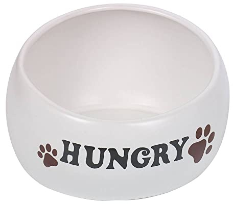 Nobby Keramik Napf Hungry, Creme, Ø 17,0 x 10,0 cm, 1,20 l, 1 Stück