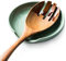 LYEOBOH Spoon Rest for Stove Top, Spoon Holder Large Ceramic Spoon Rest for Kitchen Counter, 5 Inches Cooking Spoon Rest for Spoon, Ladle, Spatula, Modern Farmhouse Kitchen Decor, 1 PC, Green