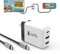 TreasLin Cargador de base de interruptor de 65 W adaptador de base de TV para Switch OLED base portátil para Switch TV Dock 4K 60Hz USB C 3.1 base de fuente de alimentación para Swtich, compatible con