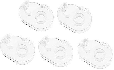 DOITOOL 5stücke Teiliges Transparentes Tape Cutter Aus Kunststoff Desktop Klebebandabroller Mit Scharfem Sicherheitsrand Praktischer Organizer Für Büro Und Bastelarbeiten