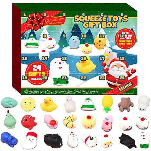 Adventskalender 2023 Kinder Weihnachtskalender mit 24 Geschenken inkl Weihnachten 24 Tage Xmas Countdown Kalender Kleinkinder Jungen Mädchen