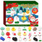 Adventskalender 2023 Kinder Weihnachtskalender mit 24 Geschenken inkl Weihnachten 24 Tage Xmas Countdown Kalender Kleinkinder Jungen Mädchen