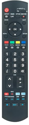 AULCMEET EUR7737Z50 Telecomando Sostituzione per Panasonic Viera Plasma TV TH-42PX70EA TH-50PX70EA TH 42PX70EA 50PX70EA