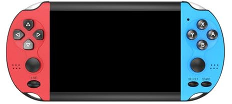 Handheld Games Consoles, 8GB 4.2 Inch Screen Double Rocker Retro Handheld Game Console, Built In 3000+ Gamas, Portable Hand Held Game Consoles, Support Video/Audio/Ebook, Gift For Kids.