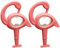 Ciieeo Lot De 2 Ouvre-bière En Métal Ouvre-bouteille À Main Motif Flamant Rose Pour Fête De Mariage Ou Danniversaire