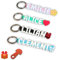 ELACE Porte Clé Personnalisé Avec Prénom - 10 Couleur 50 Logos Au Choix - Cadeau Unique Personnalisé Porte Impression 3D