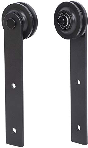 2pcs Puerta Corredera Rail de la Rueda de la Rueda de la Rueda para la Puerta de los Graneros Accesorios de Hardware de la Granja Las Ruedas Pueden Maximizar su Eficiencia de