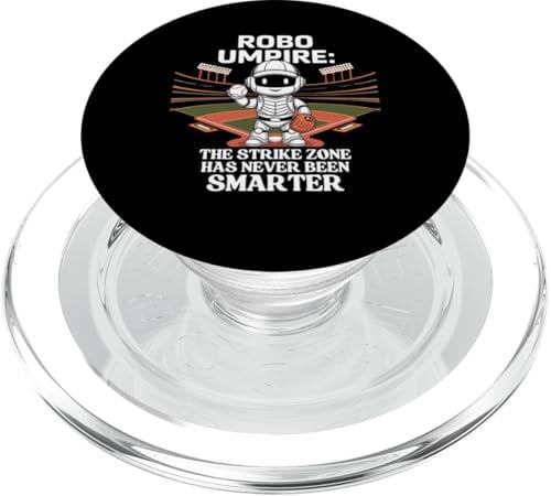 Robo Umpire Strike Zone Has Never Been Smarter Baseball Fan PopSockets PopGrip for MagSafe