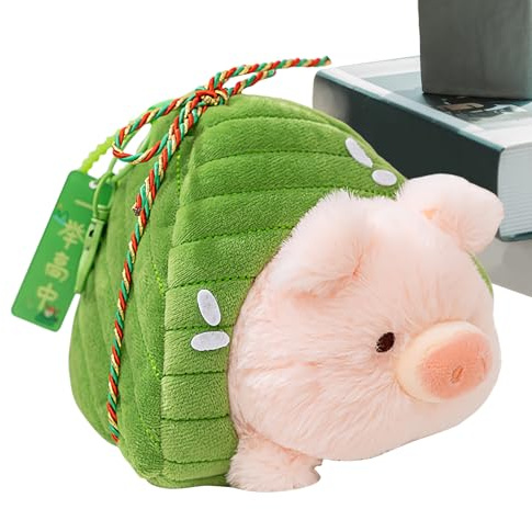 Peluches - Nounours Capybara Petit - Peluche Mignonne en Forme De Zongzi Réaliste pour Bébés Filles Garçons Anniversaire Fête des Bateaux-Dragons Saint-Valentin Cadeau