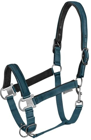 WALDHAUSEN Halfter Athletic, Petrolblau, Pony