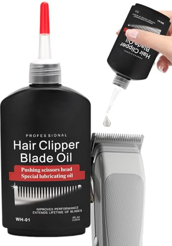 Trimmeröl Für Haarschneider 120ml Zur Reinigung Und Zum Rostschutz | Schmieröl Für Haarschneidemaschinenköpfe Für Tägliche Frisörsalon Haarschneidewerkzeuge Hundepflege Männer Vater Freund Und