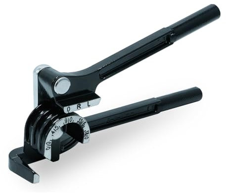 CCLIFE Piegatubi Manuale 3 in 1, Curvatubi per Rame, Alluminio e Ottone, 6 mm 8 mm 10 mm, Angolo di Piegatura 180°