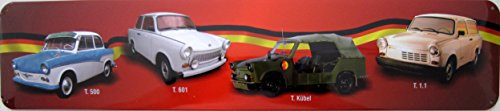 Schild Blechschild Strassenschild Trabant 500 601 1.1 Kübel