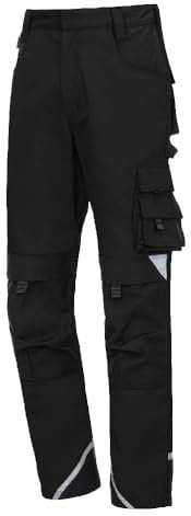 NITRAS MOTION TEX PLUS 7610 Cargohose - Bundhose für die Arbeit - Schwarz - 98
