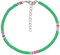 Holibanna Bracelet de Cheville Perlé Pied Cheville Perles Colorées en Couches Bijoux de Plage Dété pour Femmes Filles (Vert)