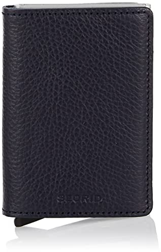 Secrid Slimwallet Navy-Silver Einheitsgröße Unisex Erwachsene, Marine-Silber, Talla única, Modern