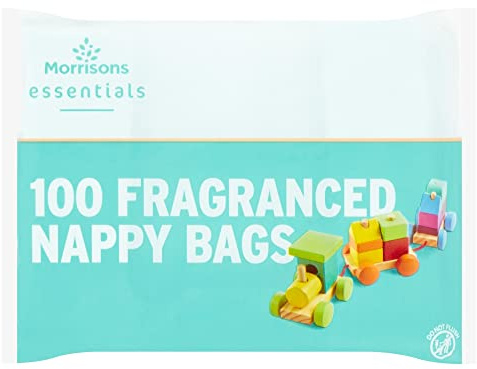Morrisons Essential Fragranced Disposable Bags 100 Pack