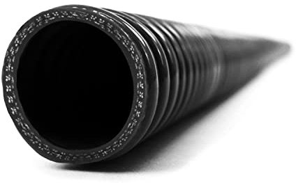 NovaNox® Superflex - Manguera de silicona para alambre (diámetro de 13 mm hasta 54 mm, diámetro interior: 38 mm), color negro