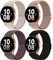 chinbersky 22mm Nylon Tressé Bracelet Compatible avec Samsung Galaxy Watch 3 45mm/Galaxy Watch 46mm/Gear S3 Classic/Frontier, per Huawei WatchGT/GT 2 46mm/GT2e/GT2 Pro