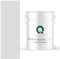 Q-COVER Betonzaunfarbe | 10L | Weiß-Grau | Silikon Farbe | Außen | Betonfarbe | Hydrophobe Farbe | Acrylat Dispersion | Betonzäune | Betonelemente