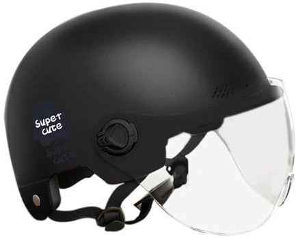 Gupcaqosjw Lightweight Motorcycle Hat | Cycling Hard Hat Motorcycle Headgear | Sun Protection Electric Motorcycle Supplies, Open Face Headgear for Biking, Riding Cruiser, Scooter