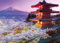 AveJoys Puzzle für Erwachsene 1000 Teile Fuji Kirschblüten 70 x 50 cm Puzzles für Erwachsene Pädagogisches Spiel Herausforderung Spielzeug 1000 Teile Puzzles für Erwachsene Kinder
