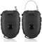 Fentar 2pcs Cable Lock, 4-Digit Combination Lock, Flexible Helmet Lock Scooter Lock, Ski Lock, Strong Wire Lock, Retractable Cable Lock with 130cm Stainless Steel Core for Suitcase Motorcycle Helmet