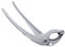 Cabilock Geschirrzangenheber Verbrühungsschutzclip Picker für heiße Platten Essensteller Zangen küchenhelfee küchenzange Campingplattenheber Haushalts-Tellerclip Aluminiumlegierung Silver
