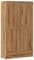vidaXL Bücherschrank Artisan-Eiche 82,5x30,5x150 cm Holzwerkstoff, Bücherregal, Bücherständer, Vitrine, Lagerschrank, Lagerregal, Schrank, Regal
