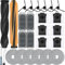 Bluearks Lot de 24 accessoires pour robot aspirateur Dreame X50 Ultra Complete, 1 brosse principale, 4 filtres, 4 tampons de nettoyage, 6 brosses latérales, 6 sacs à poussière, pièces de rechange L50