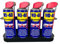 TR Home Solutions Spray Can Holder, Wall Mount Heavy Duty Metal Rack for 4 Aerosol Cans, Garage, Workshop & Van Storage