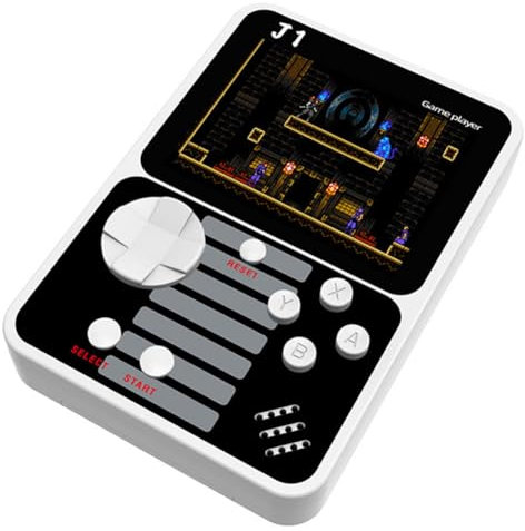Iyalezirk Mini Console di Gioco Portatile per Bambini con Schermo A Colori e 500 Giochi Integrati
