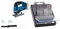 Bosch Professional 18V System Akku Stichsäge GST 18V-125 B (mit Bügelhandgriff, 1x Stichsägeblatt) + 10x PRO Hardwood and Laminate Stichsägeblatt-Set (für Hartholz, Parkett, Länge 83 mm, Zubehör)