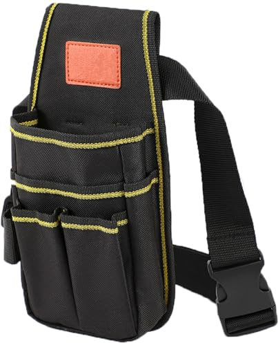 Tools Bag, Regolabile In Nylon Per Elettricista, Borsa Per Elettricisti Falegnami, Cintura Porta Attrezzi Multi, Hardware Tools Bag Borsa, Alto Materiale Elastico, Ispessito e Resistente All'Usura