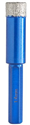 DTW DRY DIAMOND DRILL BITS FOR PORCELAIN GRANITE TILE GLASS CERAMICS MARBLE 5mm - 25mm - 14MM