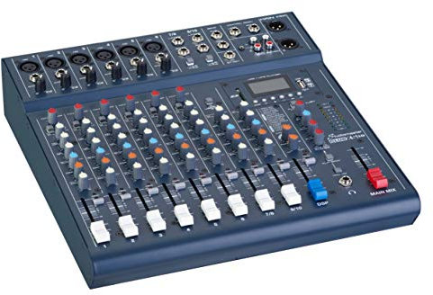 Studiomaster CLUB XS 10 Channel Mixer Desk USB SD Recorder Bluetooth Playback DJ