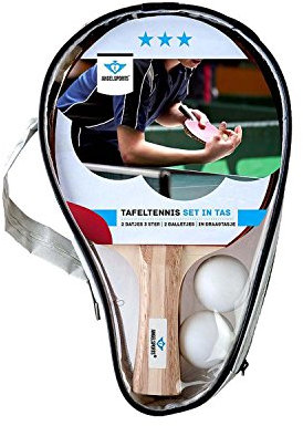 Engelhart - Set Tischtennis, 2 Ping-Pong-Schläger und 2 Bälle - 40208