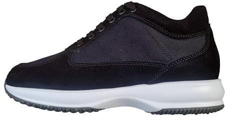 Hogan Scarpe Uomo Sneaker Interactive Allacciato HXM00N00E108O6B999 Nero