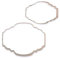 PME Set di 2 stampi per biscotti e torte, colore: argento