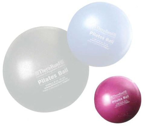 TheraBand Pilates Ball 18cm rot